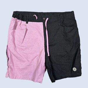 Astral Kinisi Hemp Summer Light Shorts Men's Size Large Valerian Purple Black